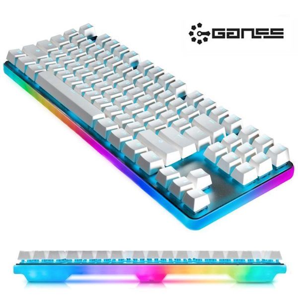 

g.k. 87 pro gaming mechanical keyboard tenkeyless 87 key led light rgb backlit wired mechanical gaming keyboard cherry mx switch1