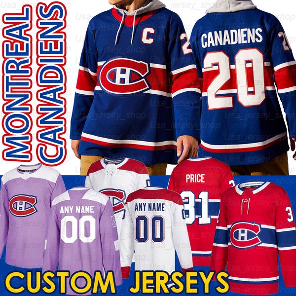 

montreal canadiens jersey reverse retro shea weber carey price brendan gallagher 14 nick suzuki 15 jesperi kotkaniemi hockey jerseys, Black;red