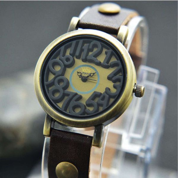 

women's watch fashion quartz women's fashion watch low price, Slivery;brown