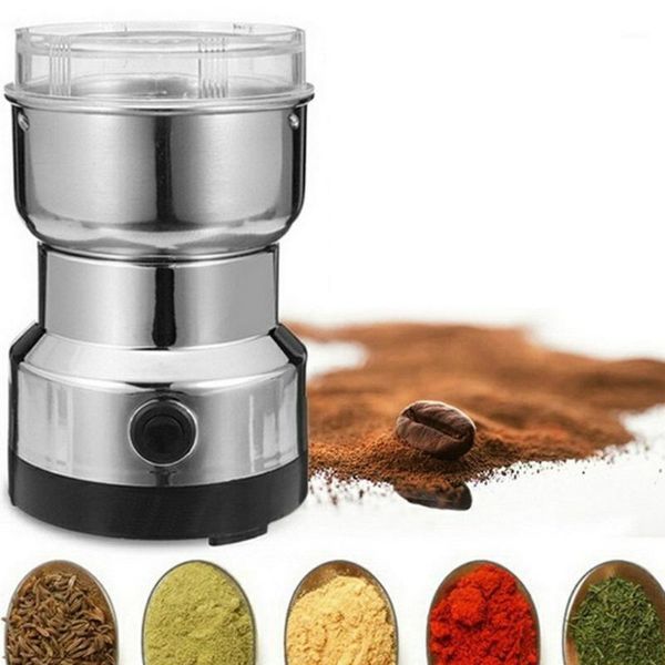 

electric coffee grinders 220v 150w grinder mini bean nut beans multifunctional home coffe machine household grinding1