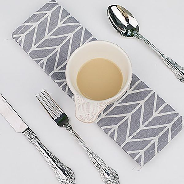 

1 шт. украшение дома 3040 см столовая посуда pad multi цель фото реквизиты для обеденного стола хлопок nordic style placemat h bbyayd