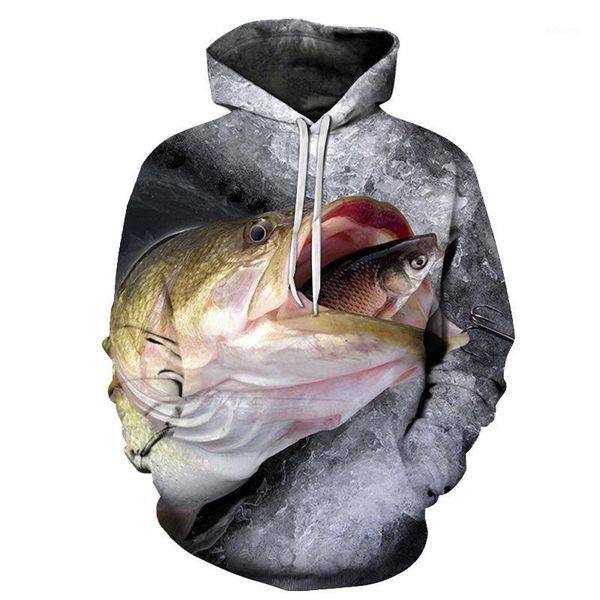 

new fashion 3d fishing printed hoodies men sweatshirts spring autumn long sleeve tracksuit for male pullover drop ship1, Black