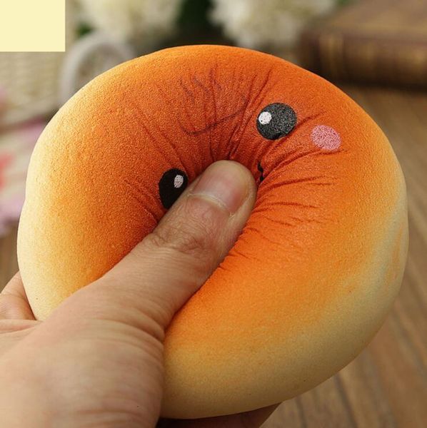 

10cm squishy smile charm marshmallow bun pendants baby toys straps for cell phone decorationox4b, Silver