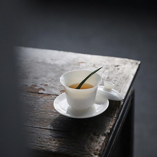 

tangpin jingdezhen ceramic gaiwan handmade чайник фарфора китайский кунг-фу чайный набор 125 мл tangpin jingdezhen wmtlxb
