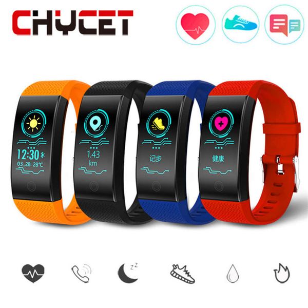 

fitns wristband, heart rate control, pedometer, waterproof, ip68, tracker activity, gps blood prsure measurement