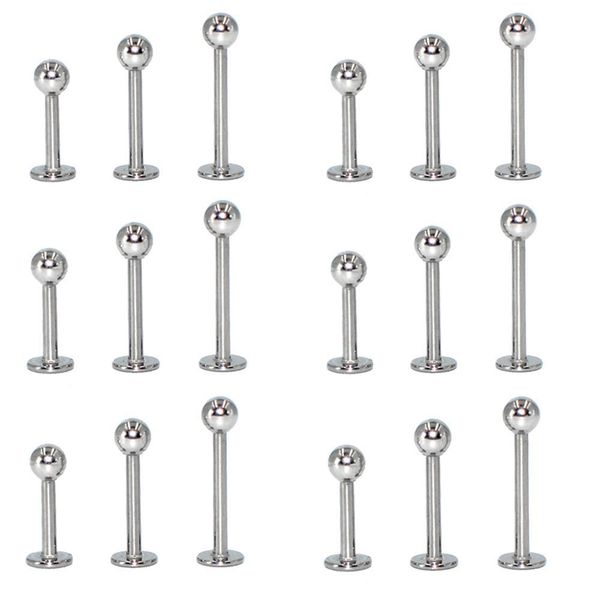 

10pcs/lot steel ear segment nose rings lip eyebrow tongue belly barbell rings ear cartilage cbr wholesale piercing body jewelry q sqcpns, Silver