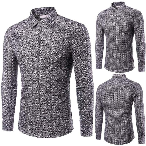 

grey snakeskin grain men shirt chemise homme spring autumn long sleeved formal wear dress shirts sweatshirts lapel blouse, White;black