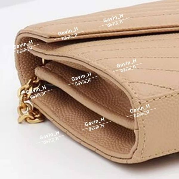 

women cowhide designer handbags wallet leather bag genuine female shoulder crossbody lady flap chain bag gold 22.5cm ajsob, Red;black