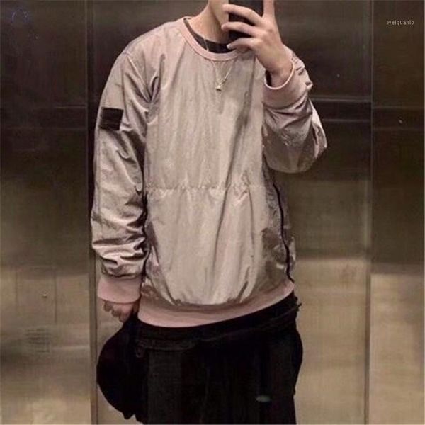 

2020men's hoodies hood half black half white cool plain men patchwork cotton sweatshirt male hoody fashion women1