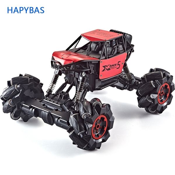 

1:16 remote control car rc car 4wd 2.4ghz rock crawler remote control toys stunt drift climbing car christmas toys gift y200413