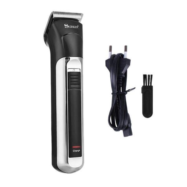 

surker sk-6005 professional hair clipper rechargeable cordless hair trimmer electric cutting machine eu plug
