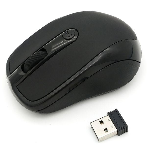 

usb беспроводная мышь 2000dpi регулируемый приемник оптическая компьютерная мышь 2.4 ггц эргономичные мыши для ноутбука пк мышь
