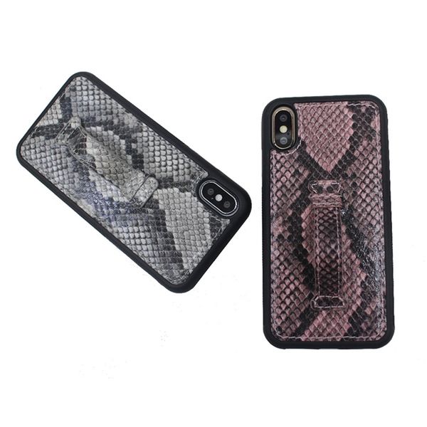 

personalized handing strap cobra artificial leather case phone back cover for 2020