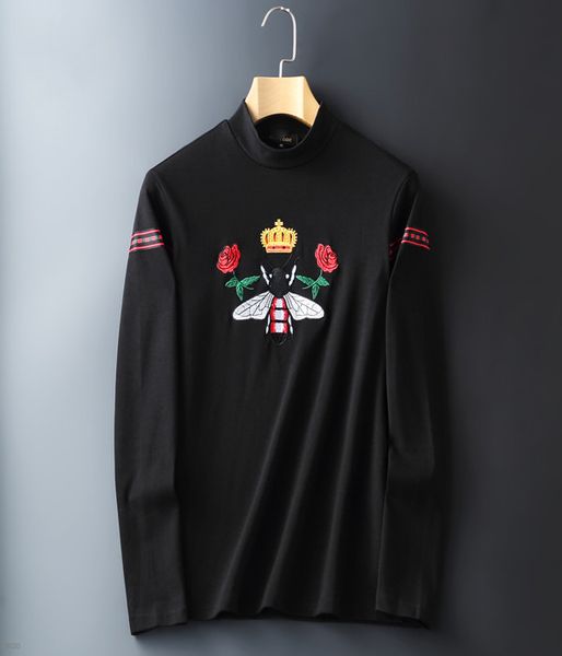 

мода мужская и женская одежда лондон цвет классический горячий золотой eagle crew шеи хлопок мужская повседневная высокая шейка свитер полно, White;black