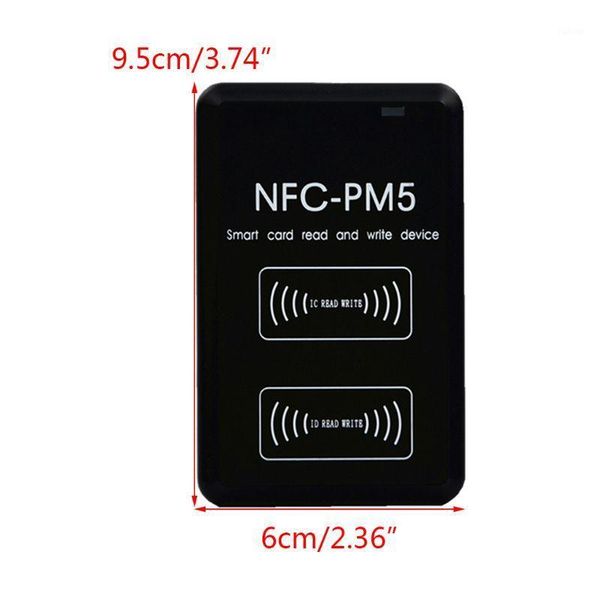 

access control card reader pm5 nfc copier ic id writer duplicator chinese english version xxuc1