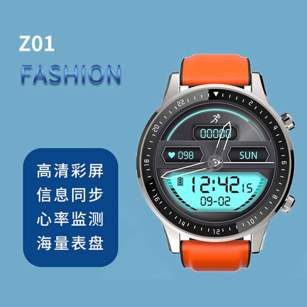 

dual bluetooth sports smart watch local music playing multifunctional sleep monitoring prsure blood oxygen heart rate