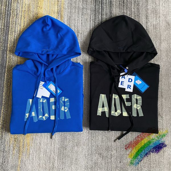 

синие черные высококачественные капюшоны мужчины женщин передние большие пуловеры буквы печатных толстовок, Black