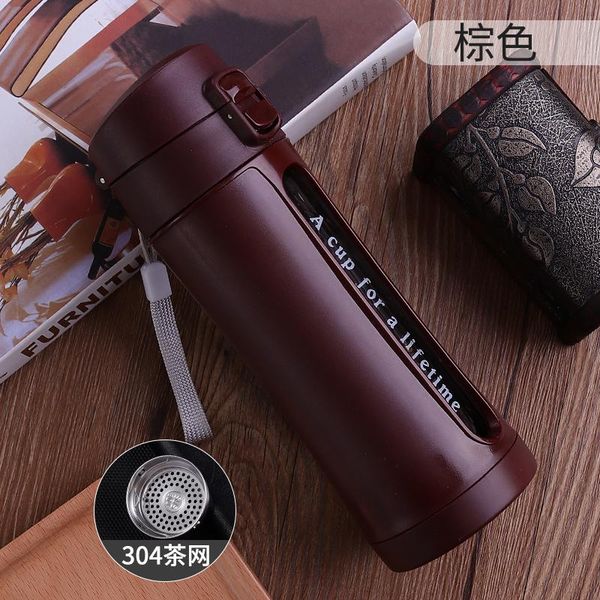 

один второй открытый крышка чая чая для чая для чая воды мужчина и женские студенты портативные чашки спортивные стеклянные чашки кофе кружк