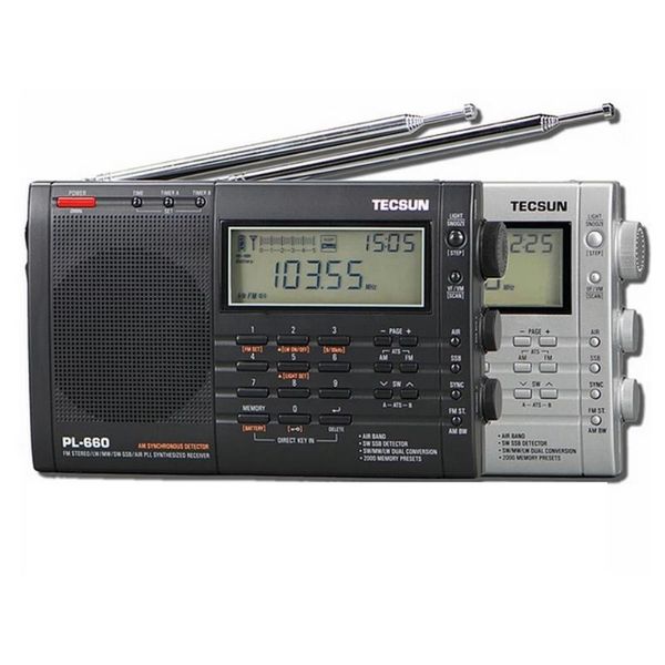 

tecsun portable высокочувствительный приемник цифровой тюнинг стерео радио fm am радио sw ssb multiband dual reitiver