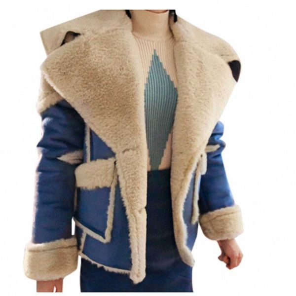 

bomber jacket women embroidery womens oversize lapel cashmere wool blend belt coat outwear jacket winter warm#4 x7mh#, Black;brown