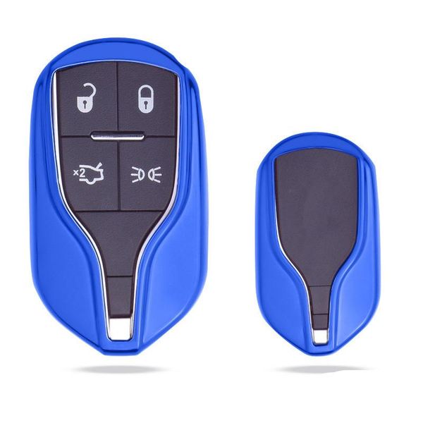 

мягкий тпу автомобиль удаленный ключевой чехол для maserati levante ghibli quattroporte грантуризмо автомобиль smart key bag cover внутренни