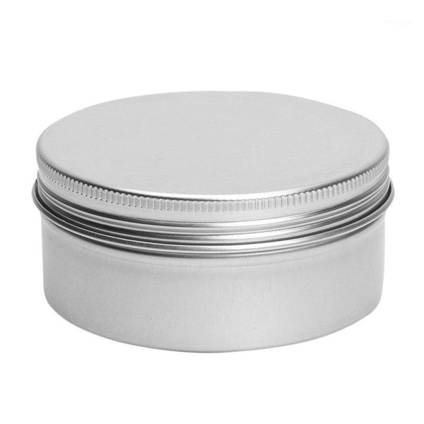 

5 x empty cosmetics pot lip tin jar container screw 150ml1