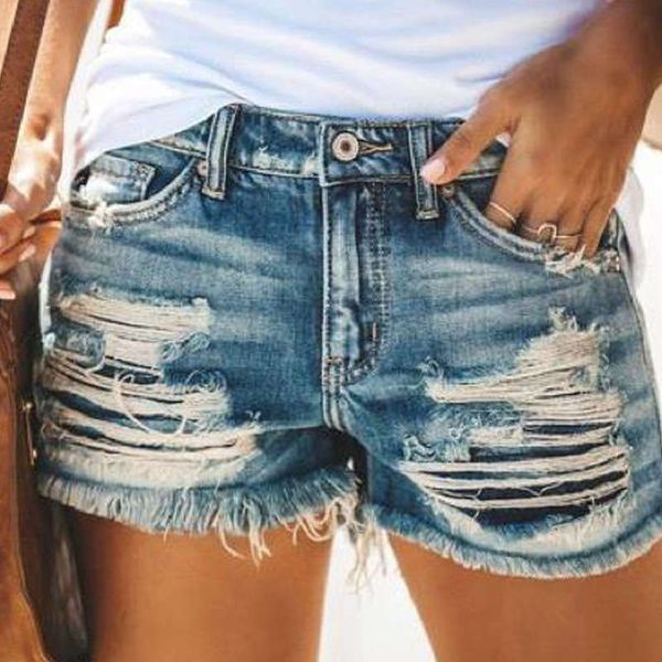 

summer 2020 versatile urban casual straight pants thin women's jeans, Blue