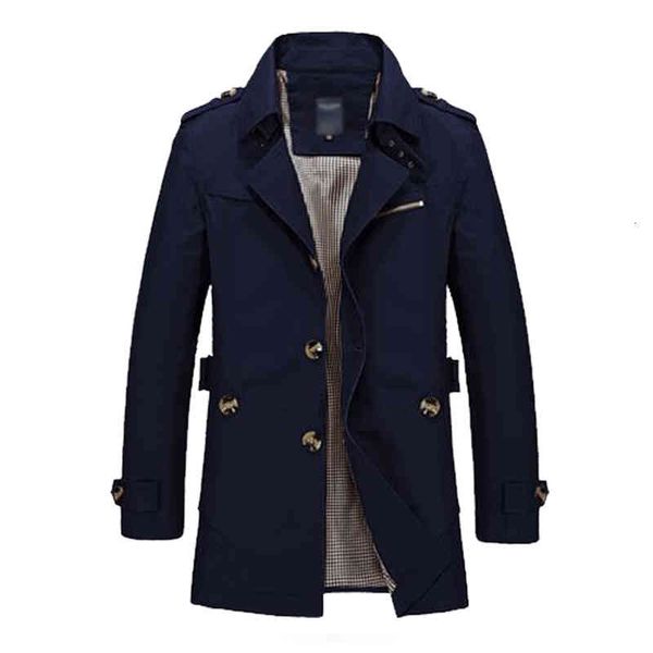 

men's jackets men coat long section fashion trench jaqueta masculina veste homme brand casual fit overcoat outerwear 5xl vjfa, Black;brown