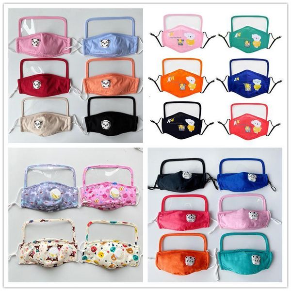 

with 28 designs masks valve children breathing cloth transparent eye fog fashion and shield anti mouth mask face dust dhf745 mhkcb