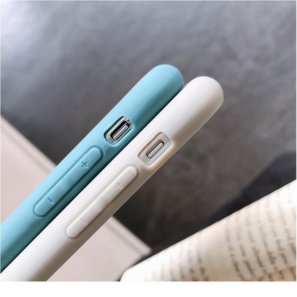 

sile soft case for iphone 12 11 pro max xs se2 x xr 6 6s 7 8 plus candy colo sqcdfl
