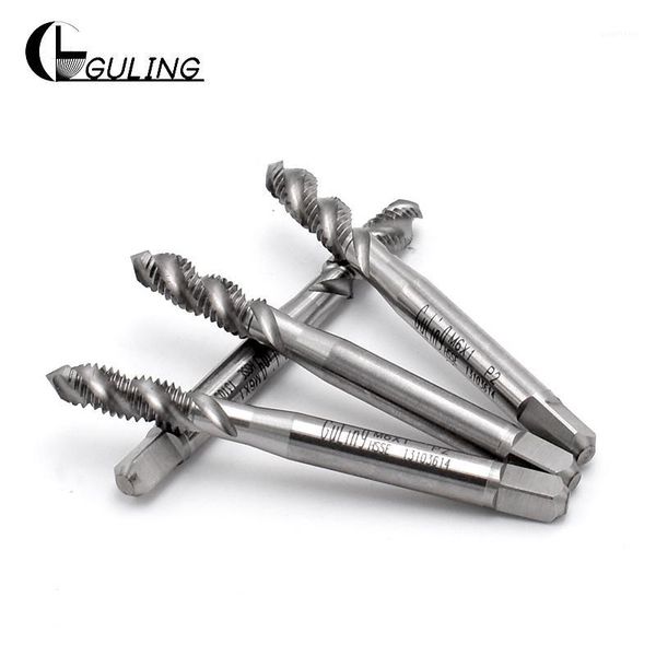

guling hss-e fine pitch thread spiral fluted taps bright coating thread machine tap m1.4~m111