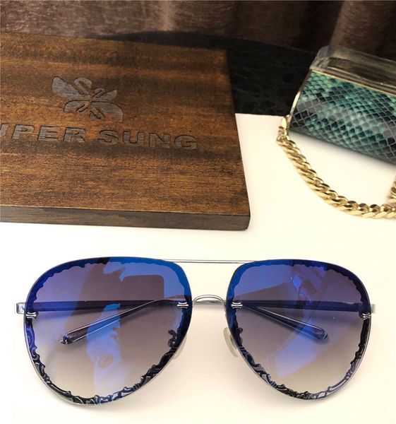 

sk901 fashion sunglasses with uv protection for men and women vintage oval frameless popular come with case classic sunglasses, White;black