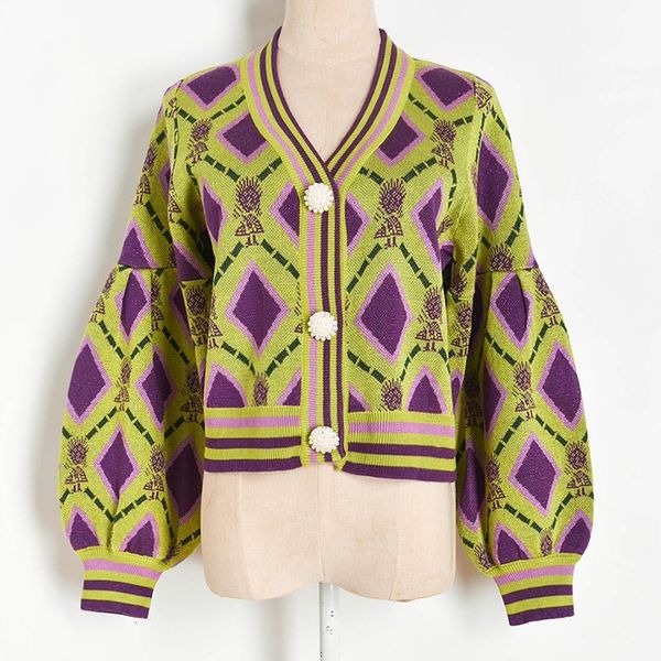 

designer cardigans for woman in plaid mesh flashlight with cleavage outerwear lady luxury pearl buttons short sweaters i2hg, White;black