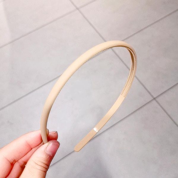

1pcs candy color headband head buckle wide section headband plastic teeth hair band hoop women girls hair accessories headwear q jllmnw