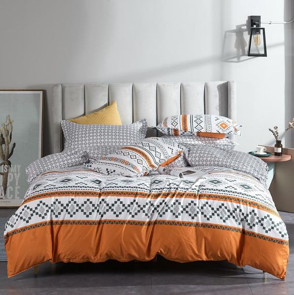

moroccan geometric bedding, bed sheet, quilt cover, 3-4 pieces, full size bed (us/uk/australia/france/japan) specifications