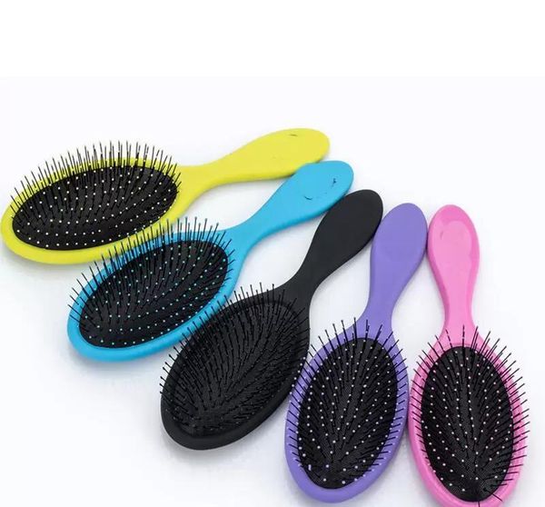 Novo molhado e cabelo seco escova de cabelo Detangler escova massagem pente de airbags pentes para cabelos molhados chuveiro