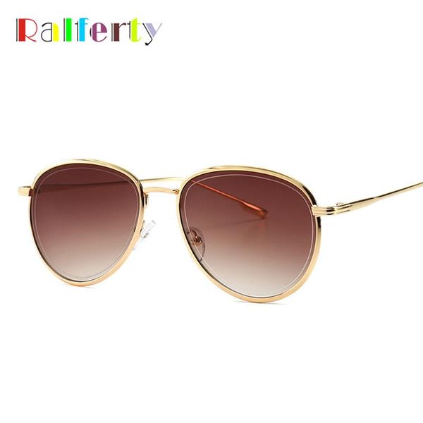 

sunglasses ralferty classic women men small pilot sun glasses female brown gradient shades uv400 eyewear gunes gozlugu c1969, White;black