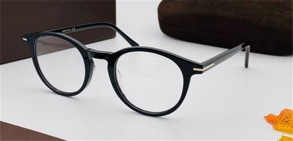 

new fashion design optical prescription glasses 5294 round frame light and comfortable popular style selling hd clear lens, Black