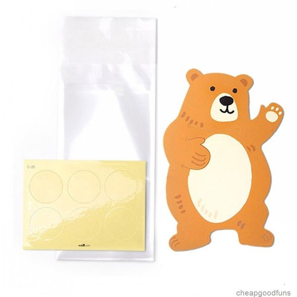 

u factory fox cookie packaging cute candy rabbit bear cartoon plastic bags for biscuits snack baking package with ca 2u