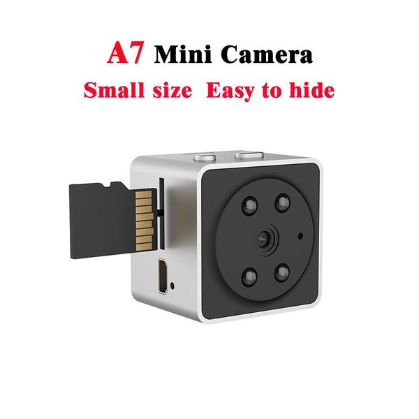 

mini cameras a7 hd 1080p camera night vision camcorder sport outdoor dv voice video recorder action motion detection kamera