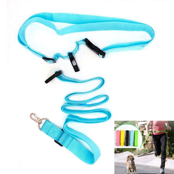 

long adjustable runner product pet dog sling necklace running lead belt