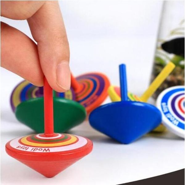 

2pcs kids wood gyro toys for children relief stress deskspinning toys kids birthday christmas gifts zxh wmtprw
