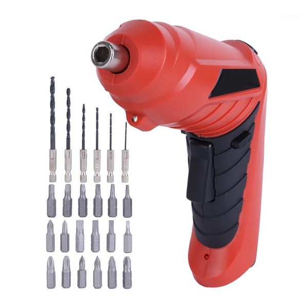 

3.6v lithium-ion battery cordless electric screwdriver rechargeable power screwdriver twistable handle led torch household diy1