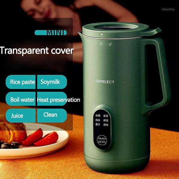 

soymilk maker intelligent electric juicer blender soya bean milk filter-multifunctional supplement machine rice paste 350ml1