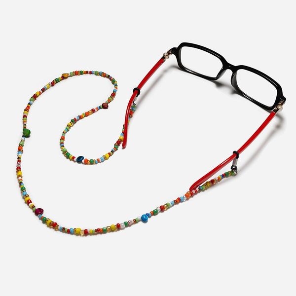 

2020 colorful acrylic beads chain sunglasses chains women reading glasses cord holder neck strap rope for eyewear accessories h jllkfv