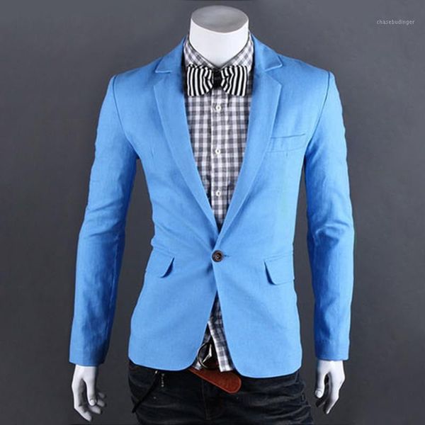 

new arrival luxury men blazer new spring fashion brand cotton slim fit men suit blazers terno masculino1, White;black