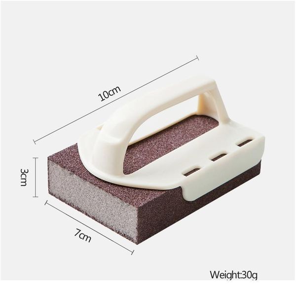 

nano melamine emery sponge pot brush for removing rust kitchen tool sponge cleaning brush descaling jlljnl