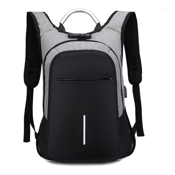 

men's backpack anti theft waterproof 15.6" lapbackpack bag male female teenage student bagpack travel bag1
