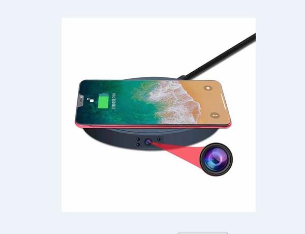 

2021 new 1080p night vision wirless charger wireless video recorder with motion detection max 32gb