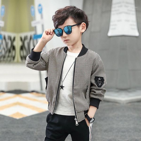 

jackets 2021 spring autumn boys casual jacket coat1, Blue;gray